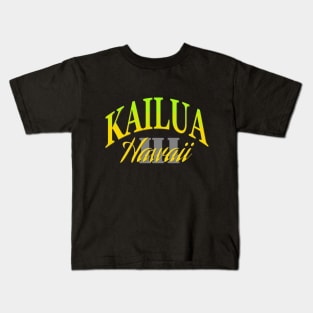 City Pride: Kailua, Hawaii Kids T-Shirt